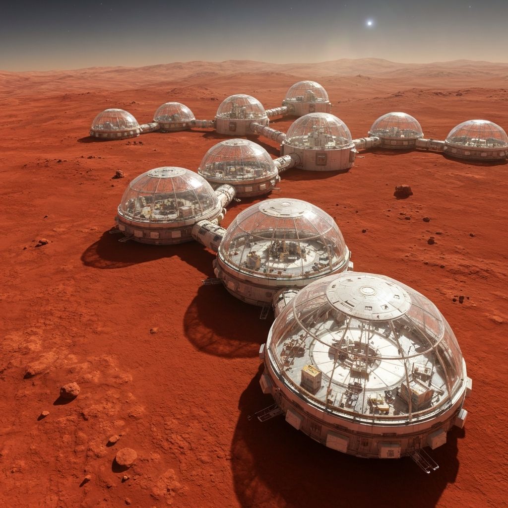 Mars Dome Network